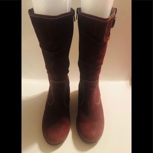 Gabor Suede Boots, Size 5, Great preowned condition